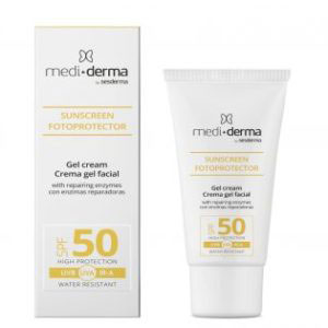 Crema Gel Fotoprotector con enzimas reparadoras